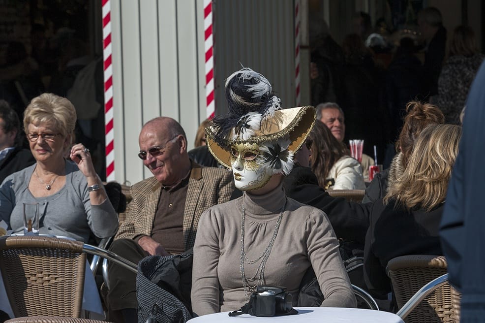 venice carnival Coffee Mask