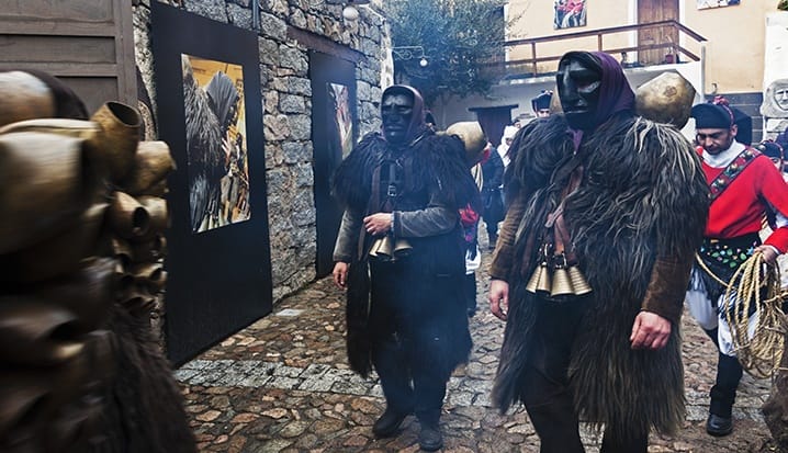 Mamuthones historical centre