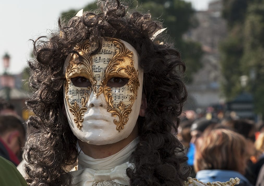 venice carnival Music Face