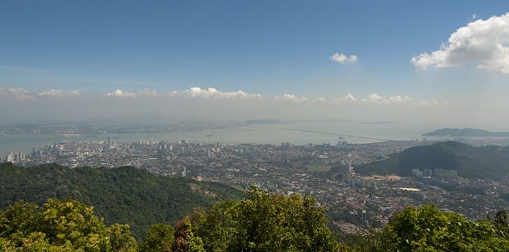 Penang From the Hill