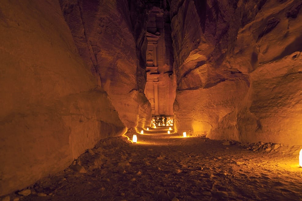 Petra By Night Last Look