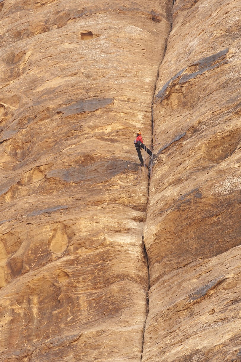 adventure activities wadi rum climbing