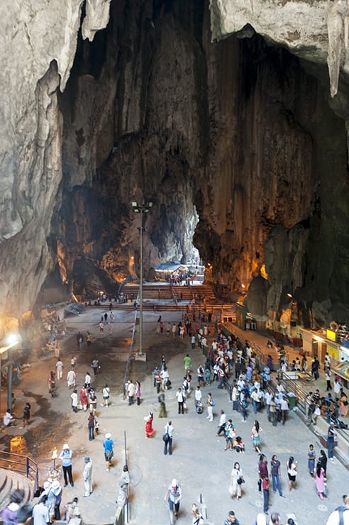 Kuala Lumpur Batu Cave Inside