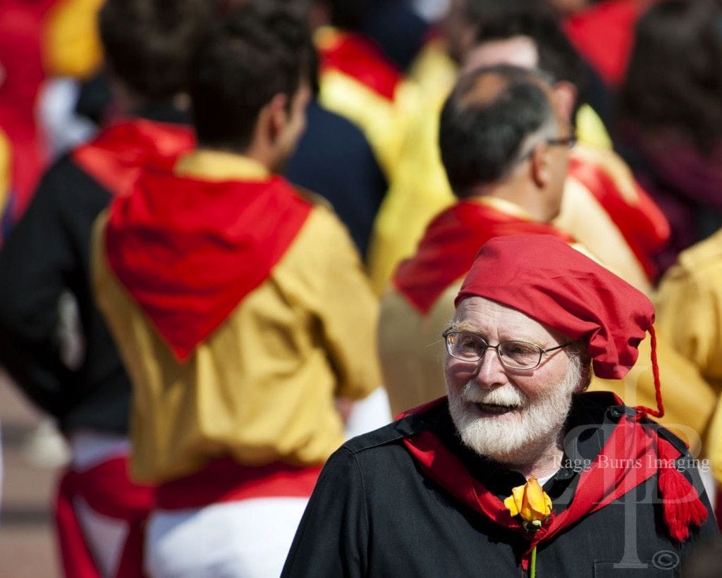 Ceri Di Gubbio Man Who Looks Like Papa Smurf