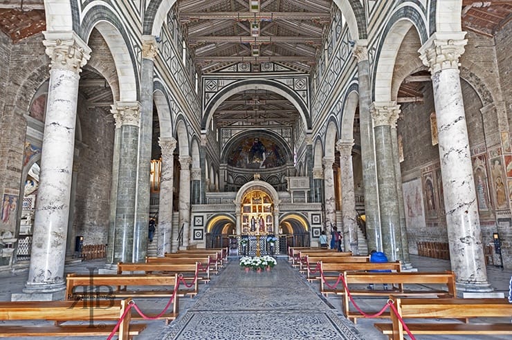 Florence Inside Miniato Church
