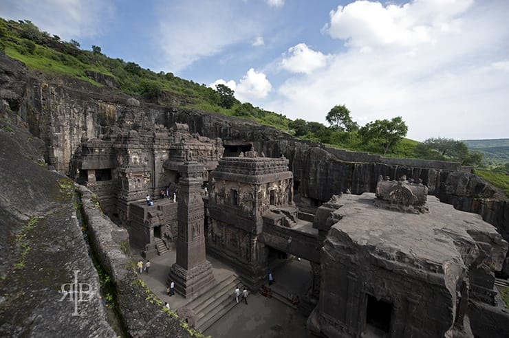 India Ellora rock temple