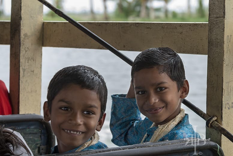 India Backwaters Twin Boys