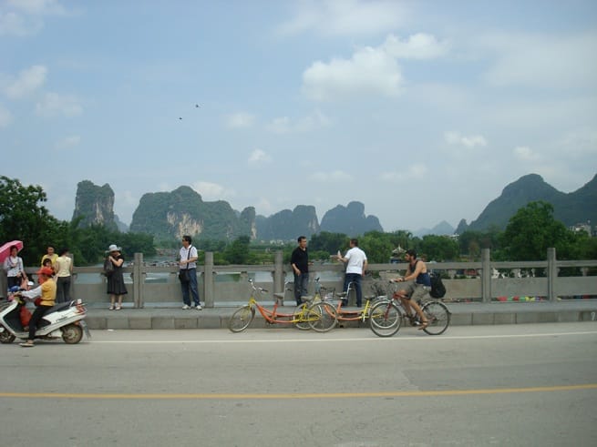 Guilin to Yangshuo bikes