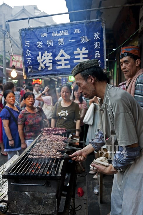 things to do in Xian muslim food