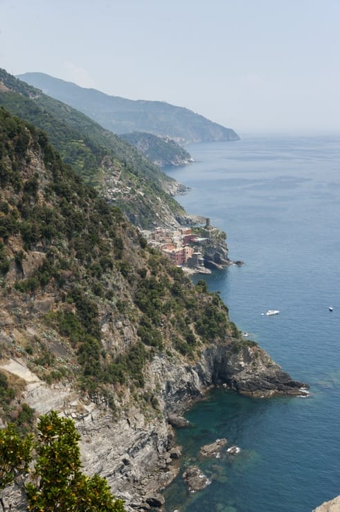 Cinque Terre by train Coast with Vernazza