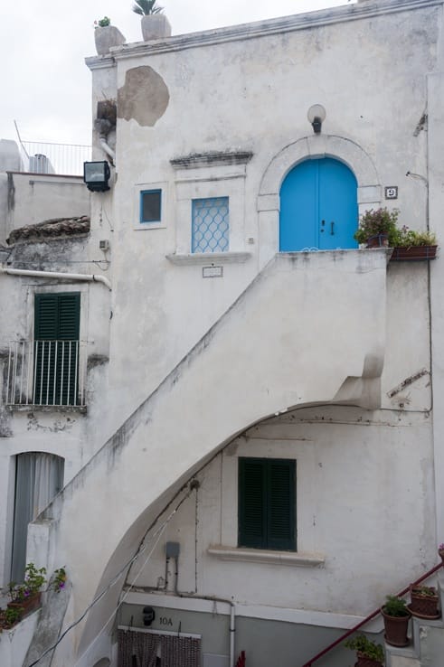 Monte Sant'Angelo Blue Door