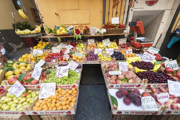 Italy Sorrento Fruit Stall