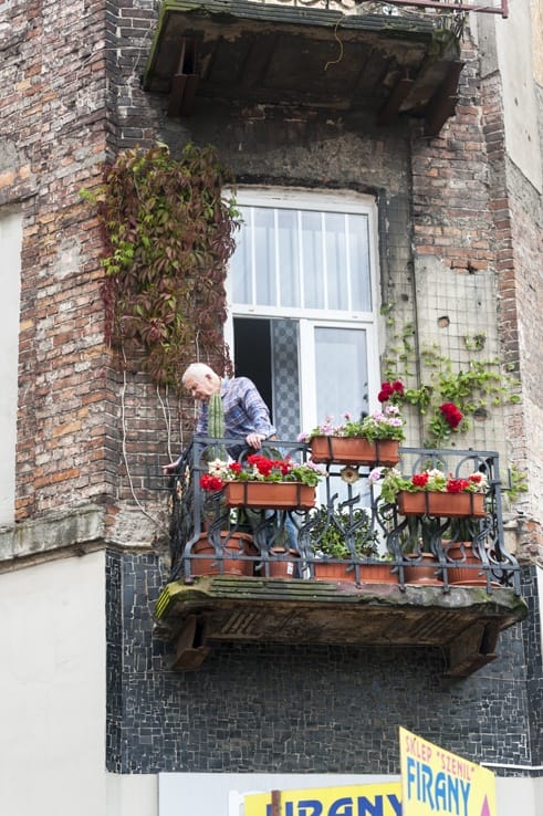 Warsaw Local Man in the Window