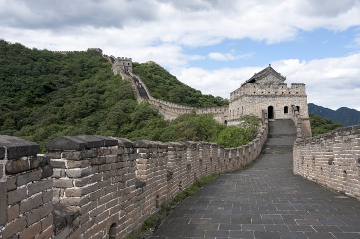 Great Wall at Mutianyu Empty