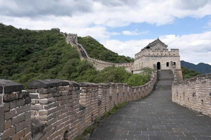 Great Wall at Mutianyu Empty