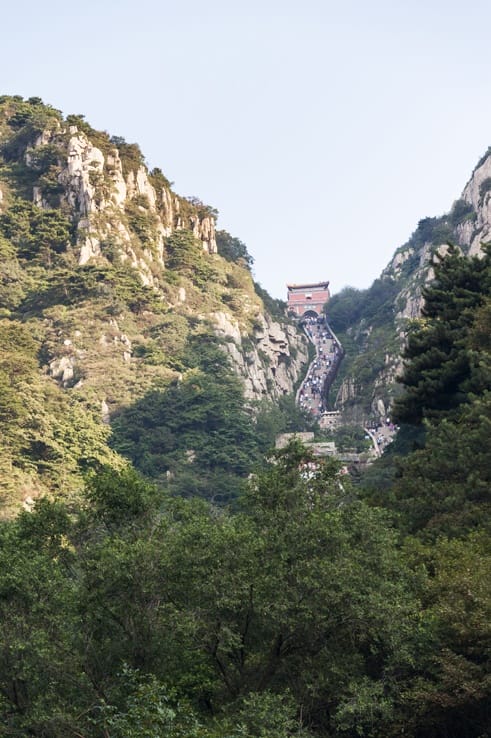 Mount Tai pass