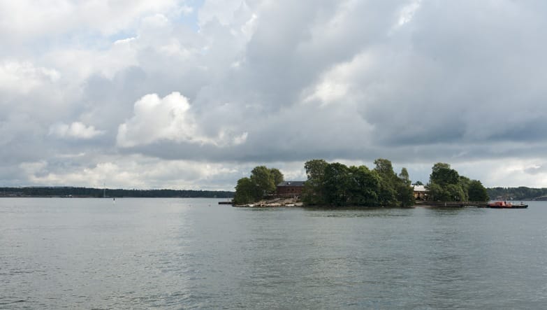 suomenlinna Island with Boat
