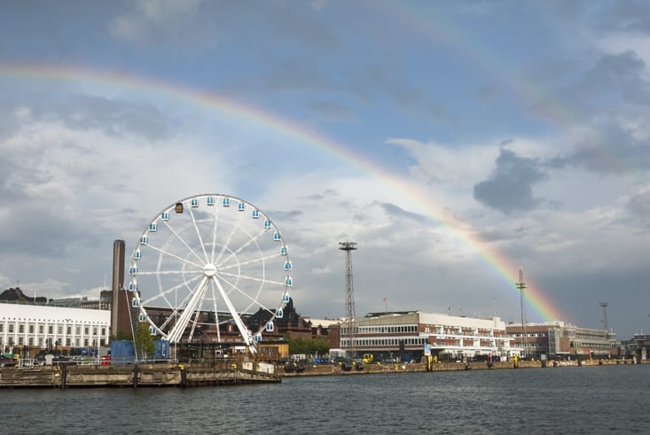 Helsinki Rainbow and Wheel