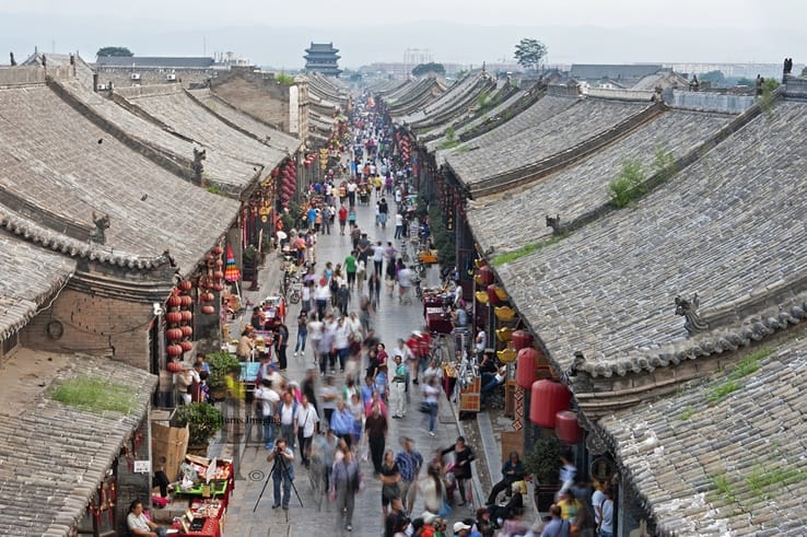 Moving Tower travel Pingyao