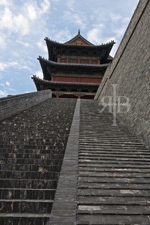 Stairs to Tower Pingyao