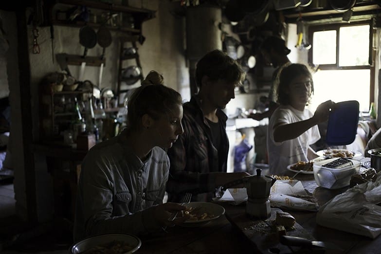 eco commune eating