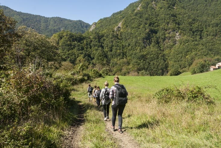 trekking to eco commune