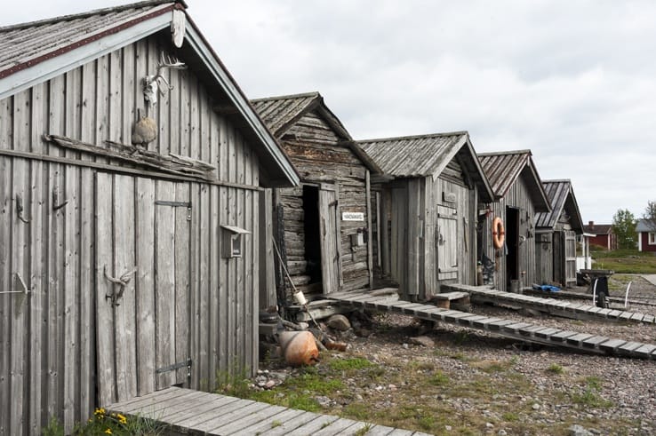 Maakalla Island Fishing Sheds