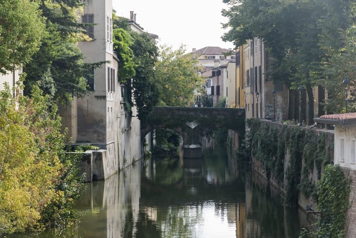 Mantua canal bridge