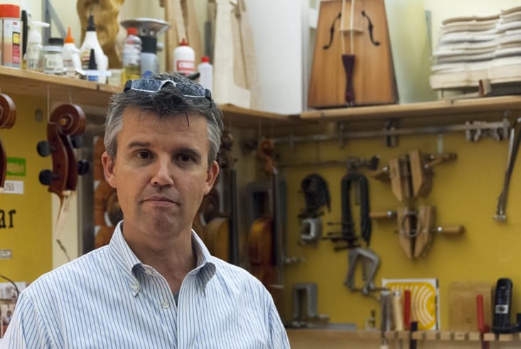 Edgar russ violin maker