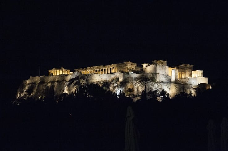 athenstyle acropolis night