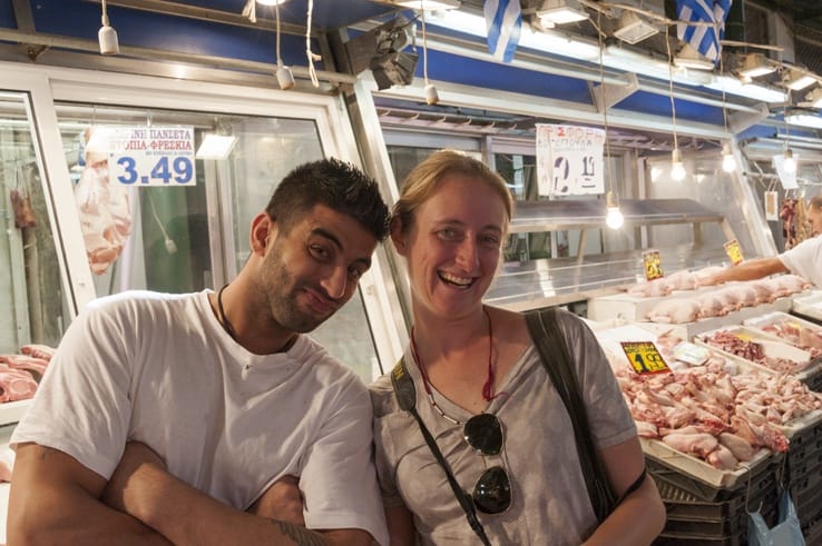Athens Insiders market butcher