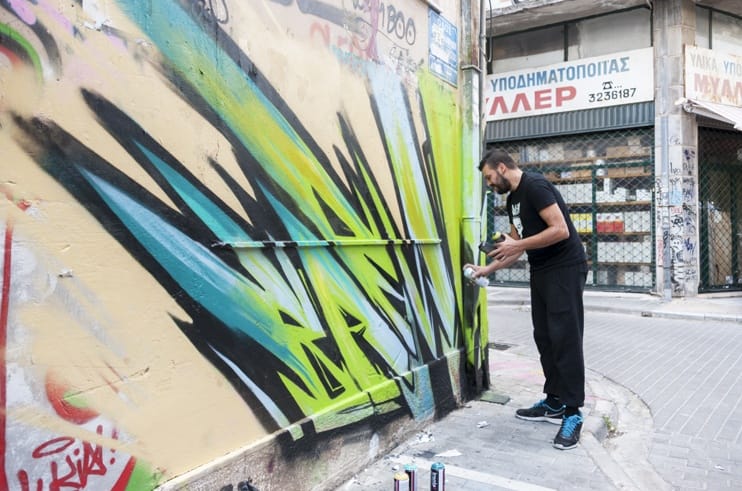 Athens Street Art raiden