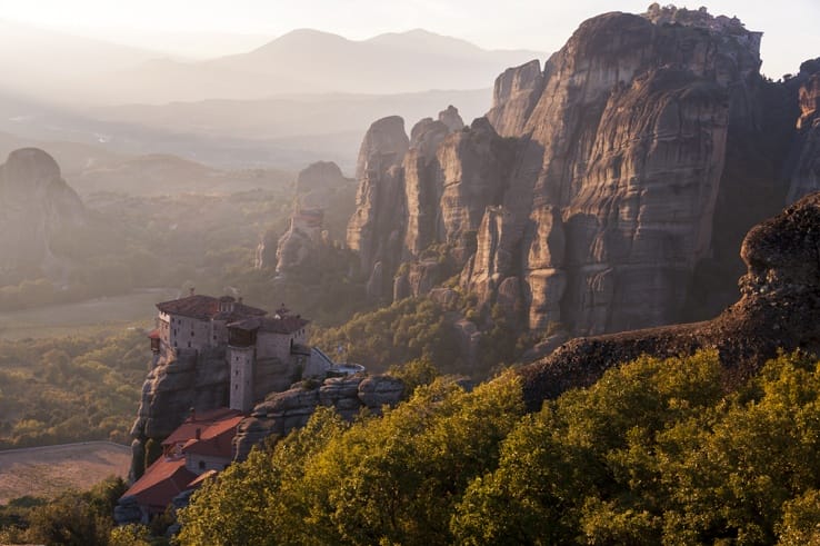 Meteora sunset roussanou 2
