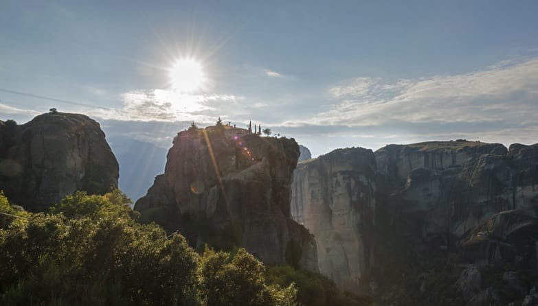 Meteora holy trinity monastery