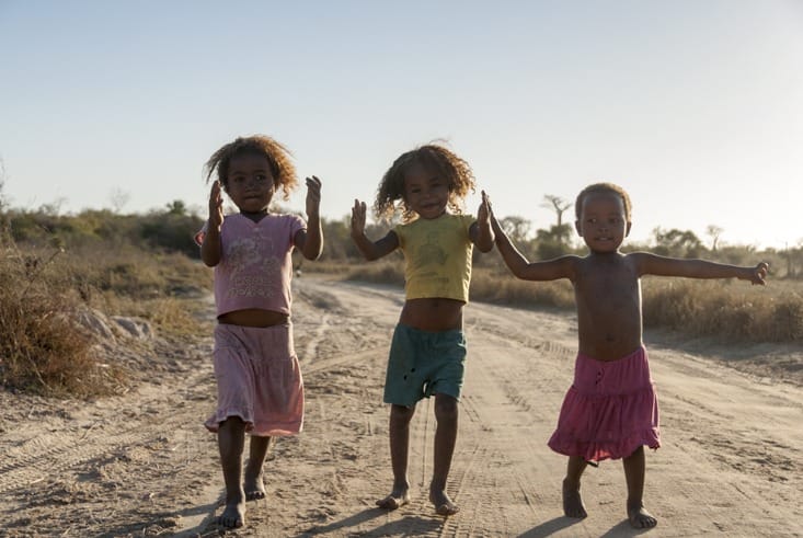 The Avenue of Baobabs Madagascar 3 Little Girls II