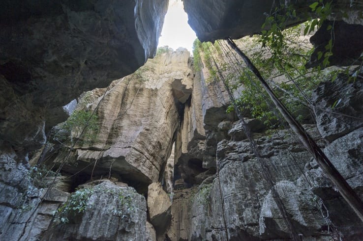 Tsingy de Bemaraha hole