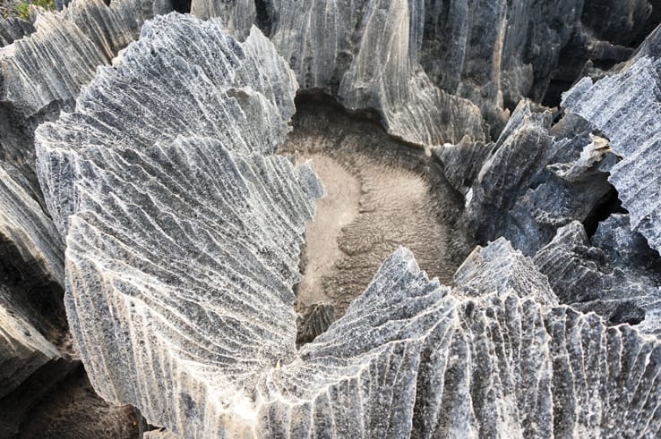 Tsingy de Bemaraha rocks