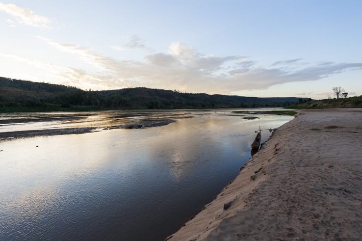 Madagascar Tsiribihina River sunset