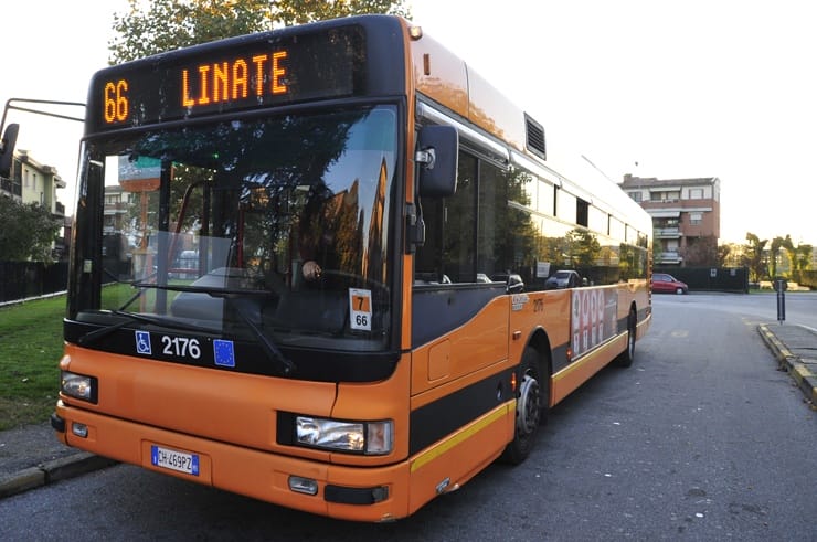 public transport milan bus