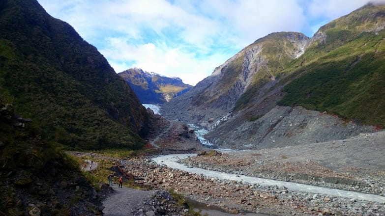 fox glacier valley new zealand