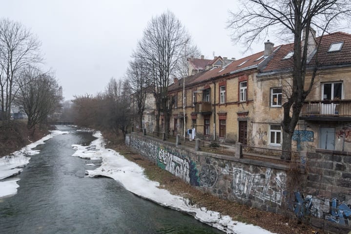 Lithuania Vilnius vilnele river