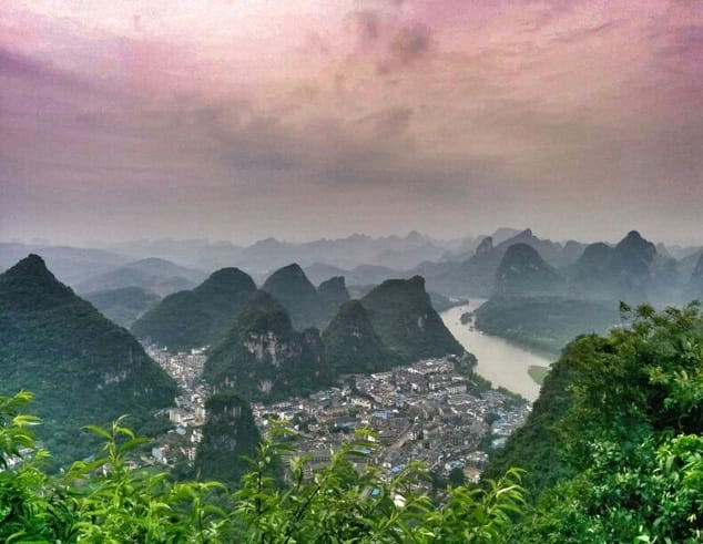 Yangshuo Tv Tower hike