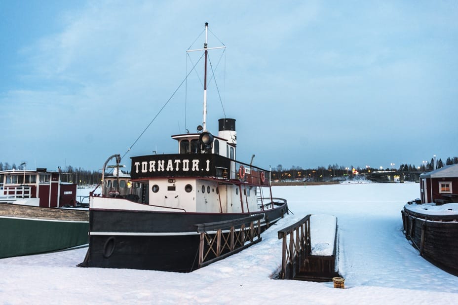 Frozen Ships mikkeli winter