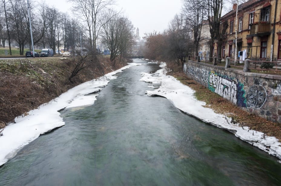 lithuania vilnius vilnele river