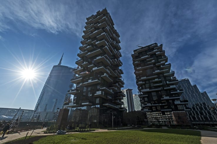 Milano bosco verticale unicredit