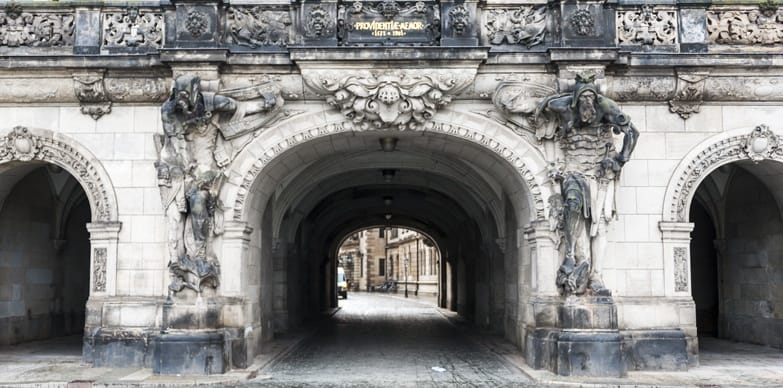 Entrance to the Fürstenzug