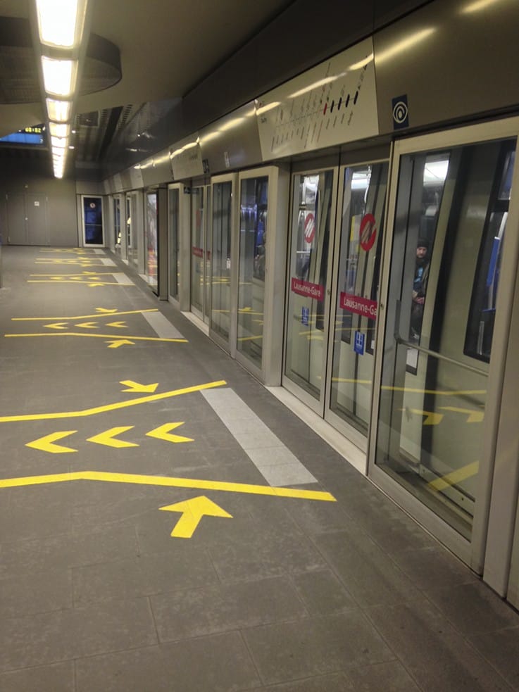Lausanne metro