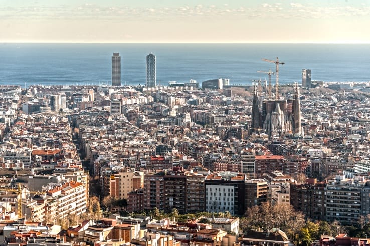 sagrada familia view bunker del carmel