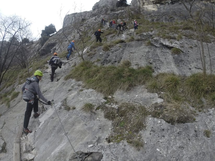 ferrata monte colodri rock