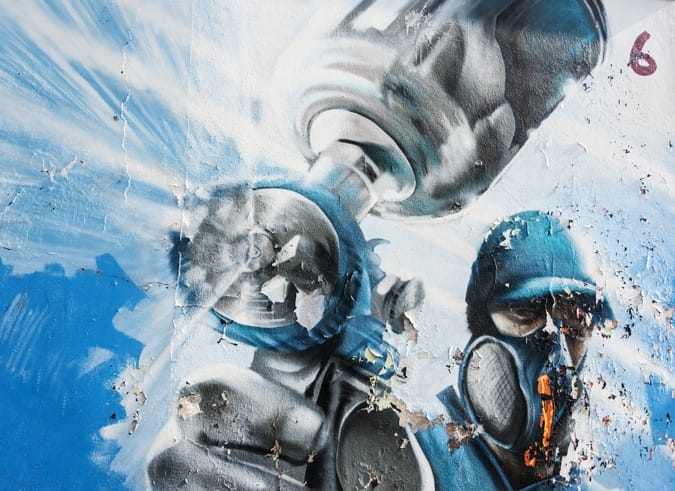 street artist leoncavallo